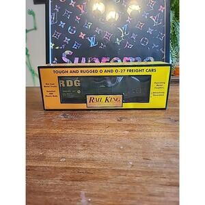 30-74859 MTH Railking Reading Double Door Box Car O/O-27 RDG New